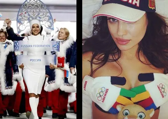 Irina Shayk, la 'madrina' de Sochi