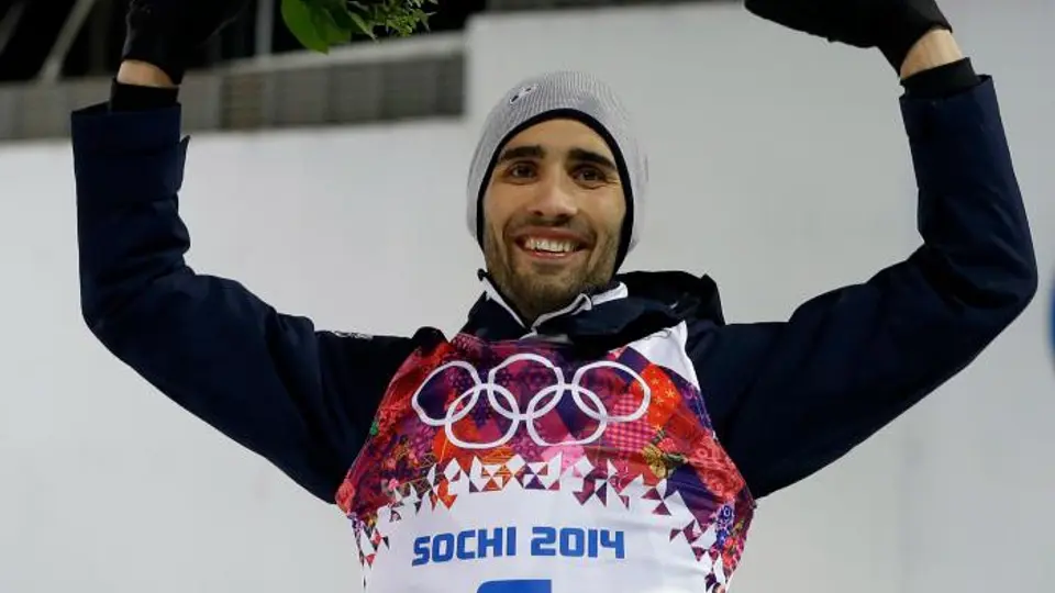 Martin Fourcade se queda con el oro en biatlón