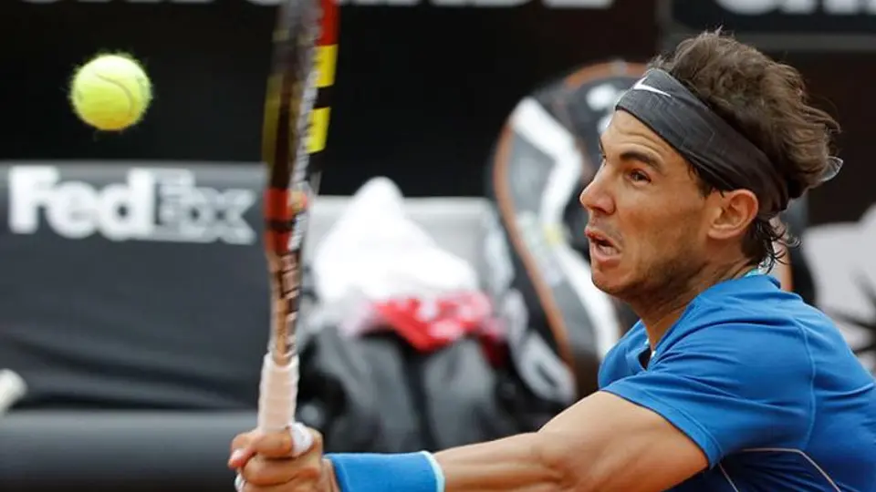 Nadal atribuye su derrota en Roma al cansancio