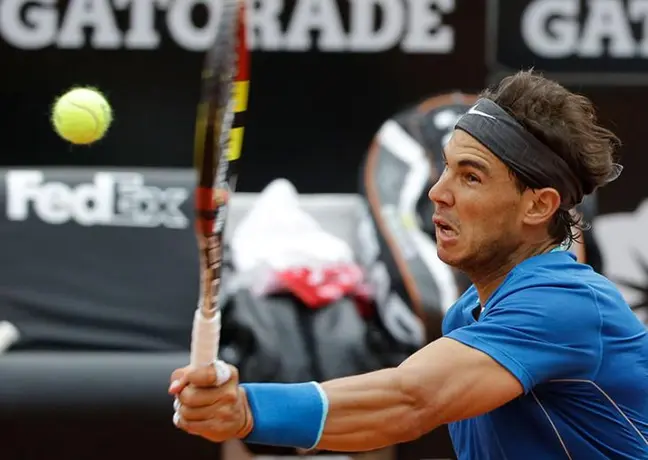 Nadal atribuye su derrota en Roma al cansancio