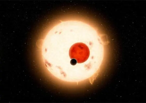Estrella devorará planeta en 55 millones de años