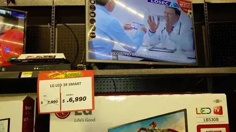 Hombre compra pantalla de 39 pulgadas en 70 centavos