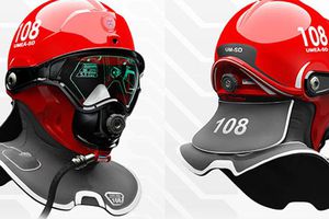 Casco con realidad aumentada para bomberos