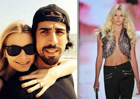 Khedira desea feliz cumpleaños a su novia