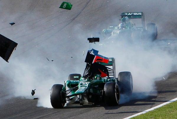 El incidente con el aleron de Bianchi | AP