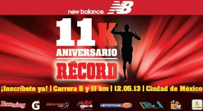 Participa en la Carrera 11K del Aniversario de RÉCORD