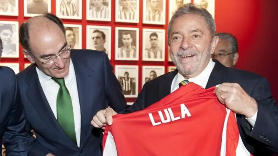 Lula da Silva visita al Athletic