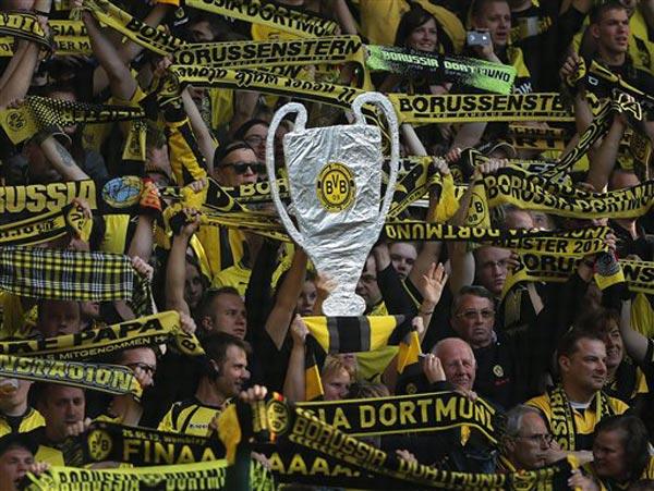 Los Borussians sueñan con alzar la Champions | AP