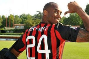 Kobe Bryant, enamorado del club Rossonero