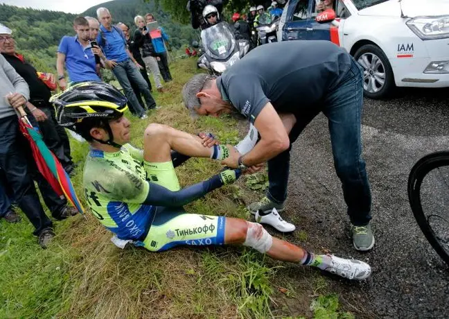 Alberto Contador abandona Tour de Francia