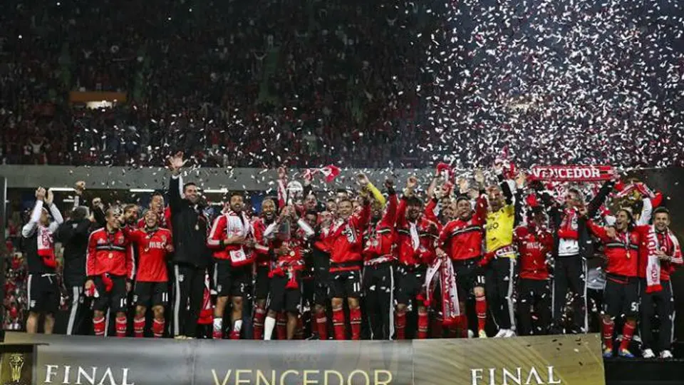 Benfica se corona en la Copa de la Liga