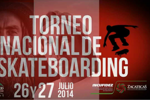 Campeonato Nacional de Skateboarding inicia 26 de julio