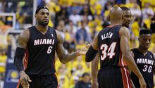 Heat logra apretado triunfo y empata la Final del Este