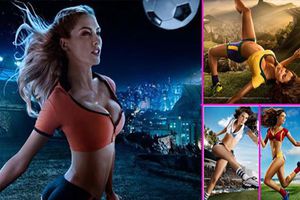 Sexy y 'animado' calendario para Mundial de Brasil