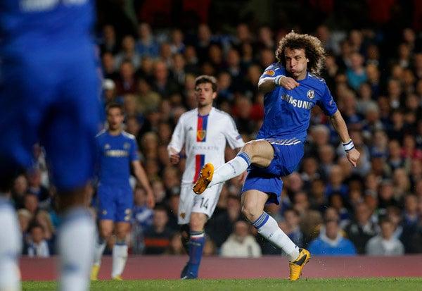 El disparo de David Luiz que terminó en el 3-1 | AP