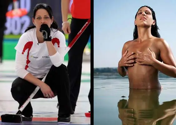 Carmen Schaefer y su 'sexy curling'