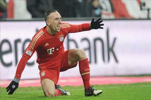 Ribery 'asusta' al público