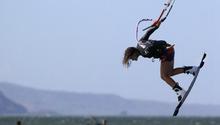 Pulido, lista para defender su título de kiteboarding