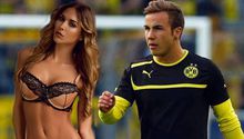 Anne Kathrin consuela a Götze por su lesión