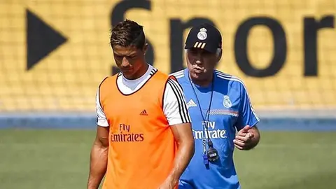 Cristiano, el más importante del Real Madrid para Ancelotti
