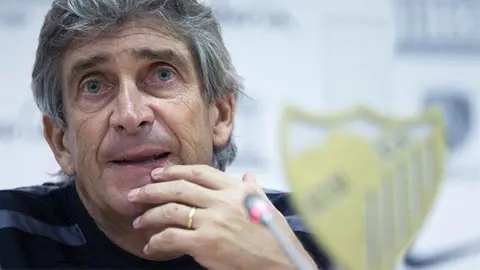 Pellegrini se despide del Málaga
