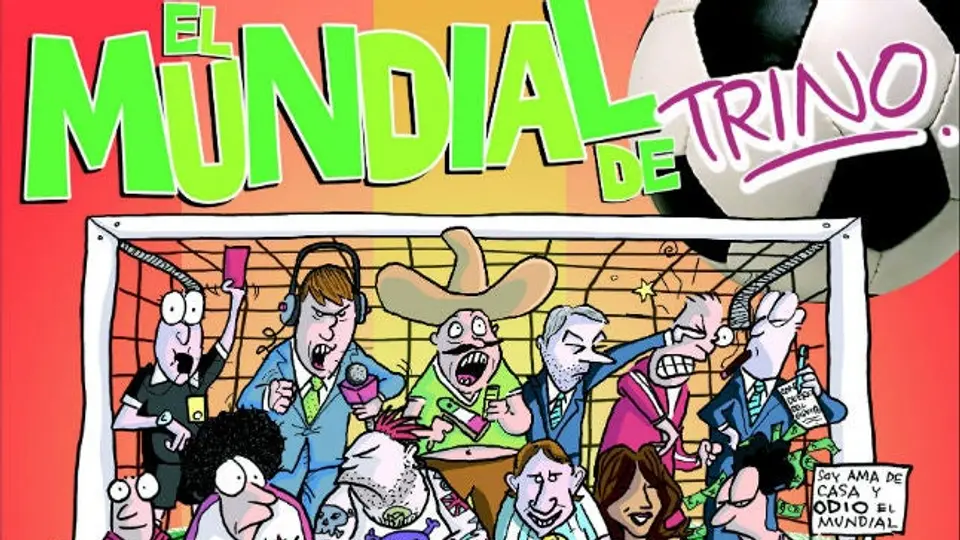 Trino lanza libro mundialista
