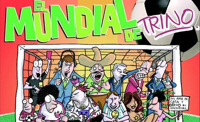 Trino lanza libro mundialista
