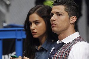 CR7 e Irina asisten a partido de basquetbol