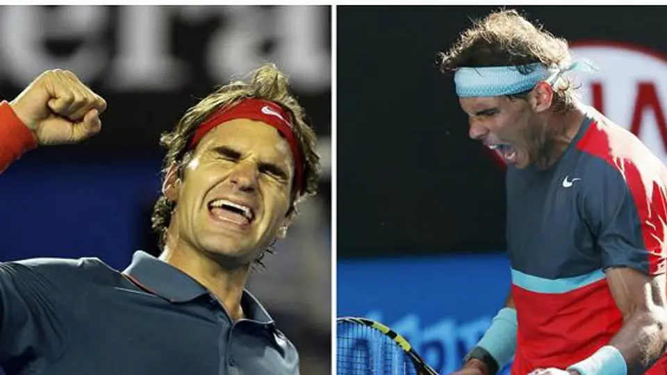 Nadal y Federer se enfrentarán en 'Semis' de Australia