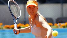 Maria Sharapova tiene debut triunfal en Madrid