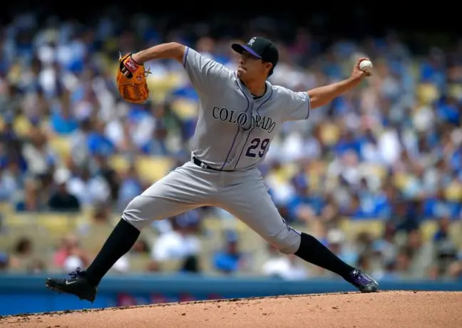 Jorge de la Rosa guía triunfo de Rockies ante Dodgers