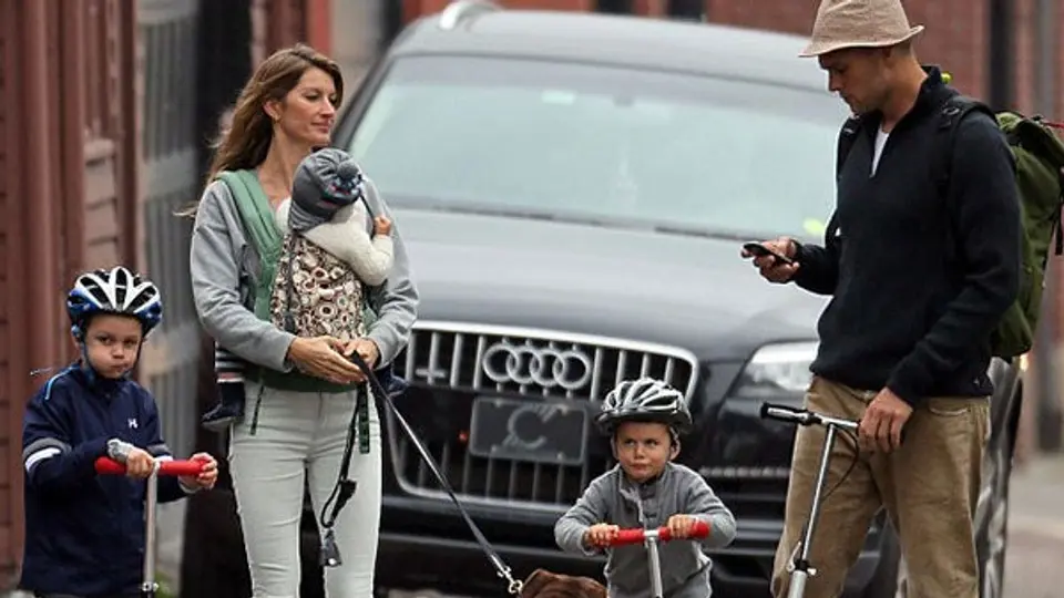 Tom Brady y Gisele Bündchen... su vida familiar