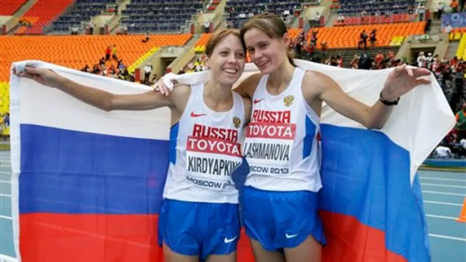 Rusia logra el 1-2 en marcha femenil de 20 kilómetros