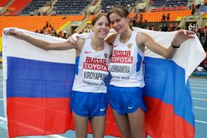 Rusia logra el 1-2 en marcha femenil de 20 kilómetros