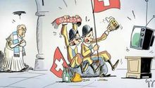 Vaticano bromea con partido entre Argentina y Suiza