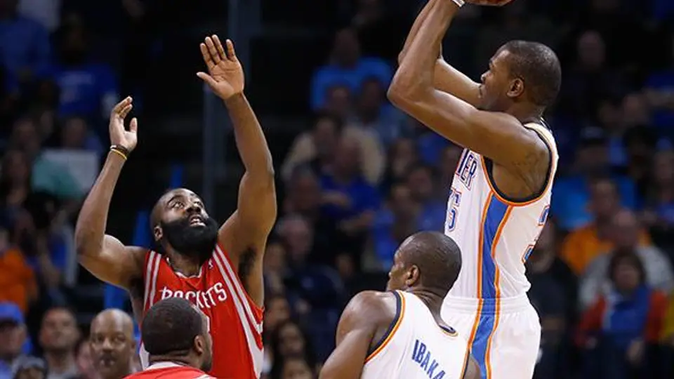 Durant, clave en la victoria del Thunder