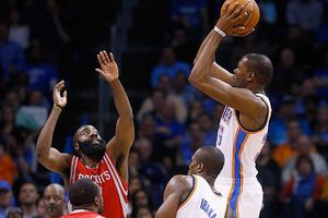 Durant, clave en la victoria del Thunder