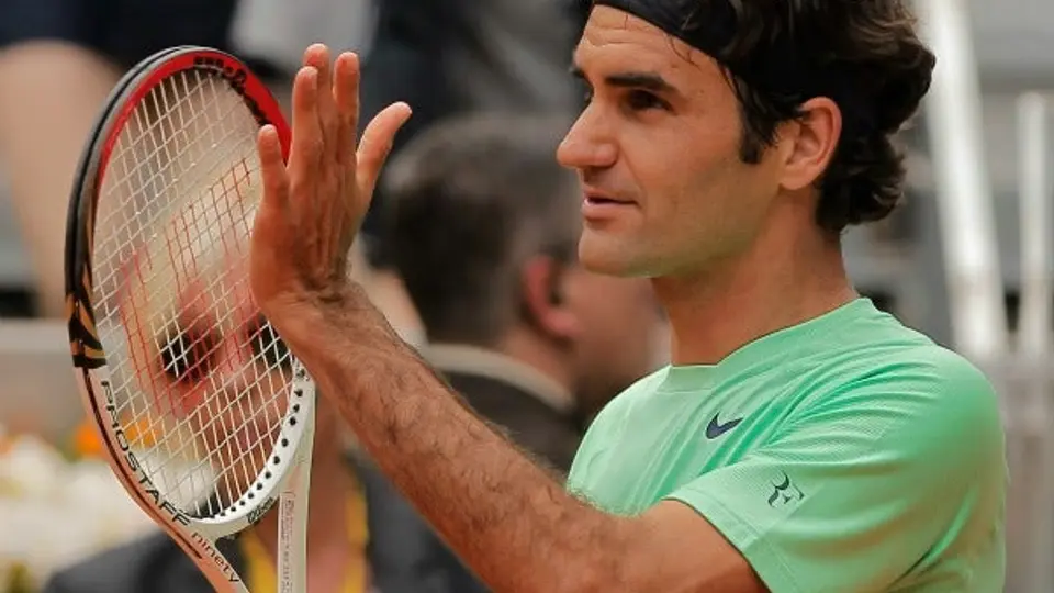 Federer triunfa en su debut en Madrid
