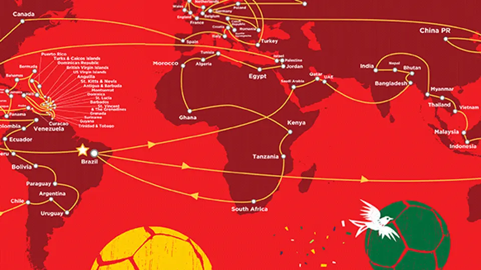 Celebra tu pasión por el futbol con la Copa Mundial