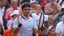Federer avanza sin problemas a Cuartos en Hamburgo