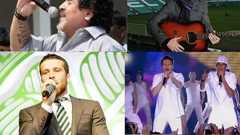 Cambian el balón por el micrófono