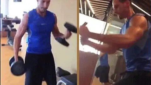 Rio Ferdinand revela su entrenamiento en el gimnasio
