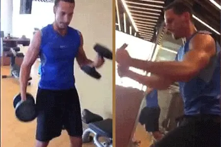Rio Ferdinand revela su entrenamiento en el gimnasio