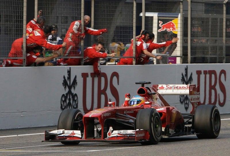 El flamante Ferrari ganador de Alonso | AP