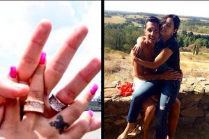 Larissa Riquelme está muy cerca del altar