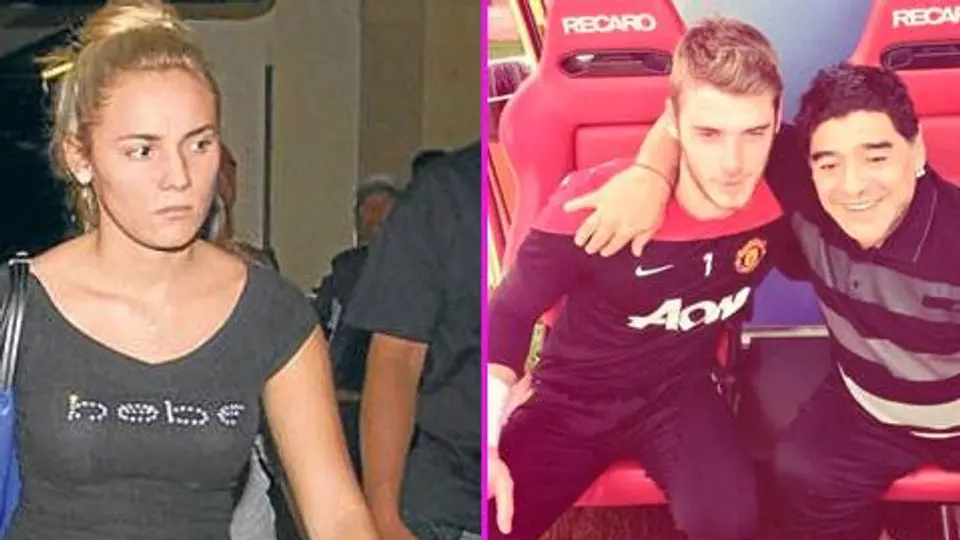 Rocío Oliva provoca celos del 'Diez' con De Gea