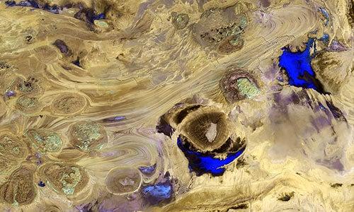 Gran Desierto Salado en Irán: en el centro se encuentra el Kavir Buzurg | ESPECIAL