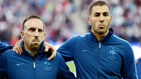 Benzema y Ribery inician juicio por prostitución de menores