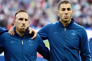 Benzema y Ribery inician juicio por prostitución de menores