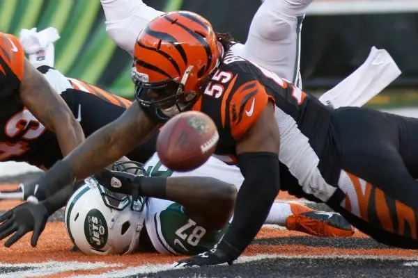 Burfict es sancionado con 21 mil dólares por la NFL
